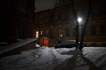 Снежный вечер 10 / ***