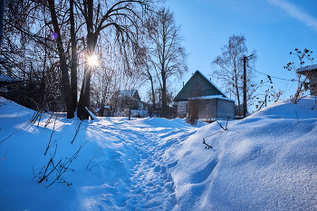 Зимнее солнце 4 / ***