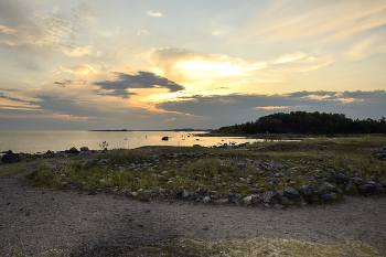 Соловецкие лабиринты / Каменный лабиринт (вавилон, как его называли в старину) на берегу Соловецкого острова