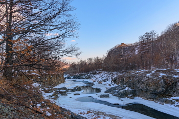 Зимнее... / Вечерняя прогулка по р.Рудной, 02.26