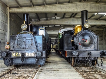 &nbsp; / Móra la Nova - Museu ferrocarril (màquines antigues) - Ribera d'Ebre