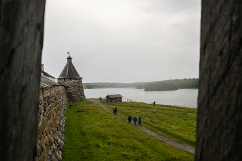 Северное лето / Дождливый день на Соловецких островах