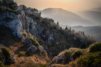 Khvamli Sunset / Evening light on Mount Khvamli