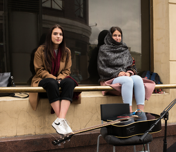 На Старом Арбате / Московские зарисовки