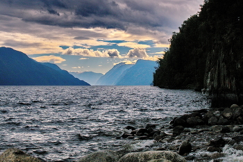 На Телецком озере. / Горный Алтай.