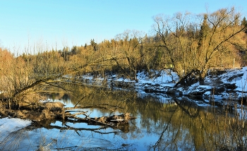 Март ... Лед сошел ... / ***