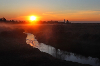 Рассвет в Ярославской области / ***