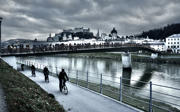 НА РЕКЕ ЗАЛЬЦАХ... / Зальцбург, Австрия