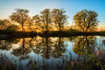 Майский закат / Из фотопроекта «Открывая Ставрополье».