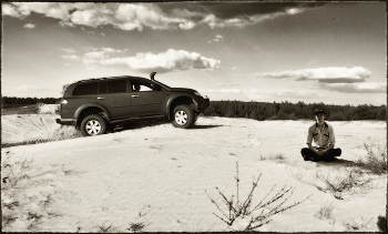 В песках... / "Дакар" в Рязанской области...