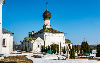 Церковь Всех Святых в Троицком Данилове монастыре. / Переславль-Залесский.