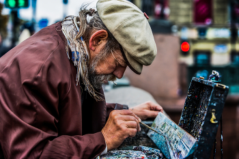 Питерский художник / Питерские зарисовки