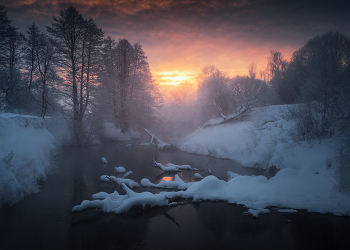 Листвянка / Река Листвянка, Рязанская область.