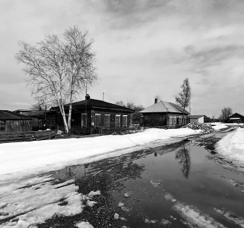 Весна в деревне... / Сибирь