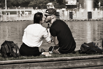 Чинзано... / ... в парке.