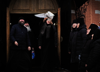 Благовещение Пресвятой Богородицы. / Монастырь. Праздник.