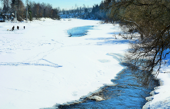Март, река пробуждается ... / ***