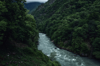 Абхазия / р.Бзыбь