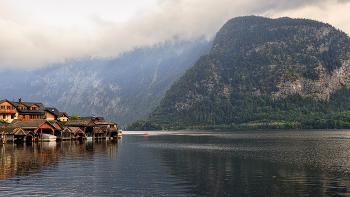 Дождь / Австрия, Гальштат