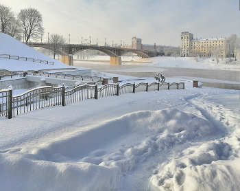 Тропинка в снегу / Витебск