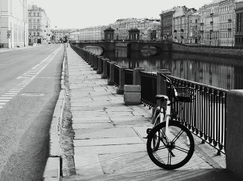 ранним утром / набережная р.Фонтанки