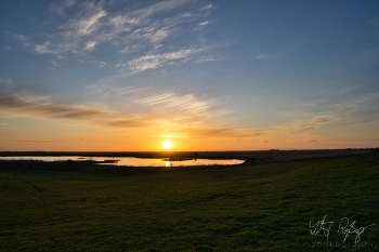 &nbsp; / Sonnenuntergang an der Nordsee an der Nordsee