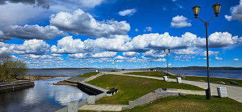 Падают облака / Карелия, Петрозаводск, 2026 год