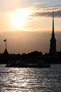Нева / Закат