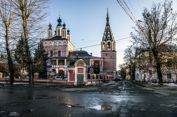 Храм Георгия Победоносца за верхом / КАЛУГА