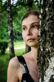 Лина и берёзы / ***