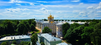 С высоты "Певческой башни" / Санкт-Петербург, Пушкино, 2026 год