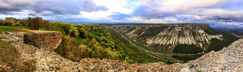 Ущелье Саланчик / Крым, Бахчисарай, плато Чуфут-Кале