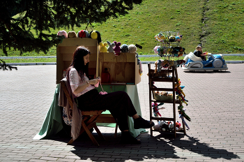 &nbsp; / В городском парке...