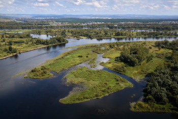 &nbsp; / Енисей. Речные острова. Красноярский край, Минусинский район.