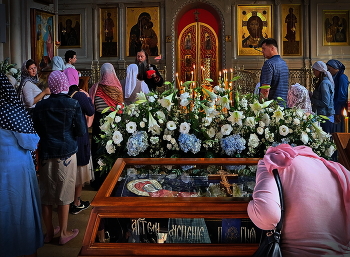 Праздник Успения Пресвятой Богородицы. / Монастырь. Праздничный день.