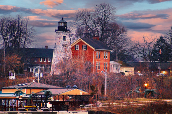 &nbsp; / This is an iconic rochester, nY lighthouse on lake Ontario