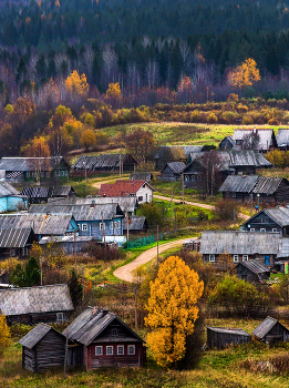 Вепсская деревня / Природный парк «Вепсский лес».
Восток Ленинградской области, Подпорожский район.
