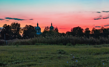 На закате. / ***