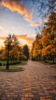 На осенних аллеях / Лошицкий парк