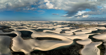 Пустыня в стиле Дали / Пески Lençois Maranhenses