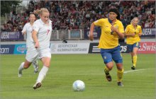 девчонки тоже играют в футбол / борисов, финал ЧЕ по футболу среди девушек до 19 лет, Англия-Швеция