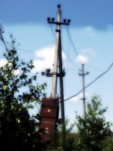 Заброшенное электричество / Понизово. Лето 2009