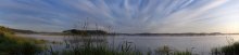Озеро испаряется.. / Рассвет на озере 02.07.2009

Моя первая проба  панорамы..  :)