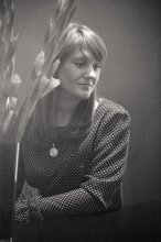 Портрет с гладиолусами / ... или обложка журнала "Крестьянка" 80-х годов...