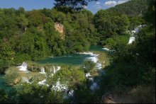 Национальный парк Крка - 2 / Самый величественный каскад водопадов в парке. Общая высота - 42 м.