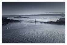 Morning bay 3 / The Golden Gate
aerial