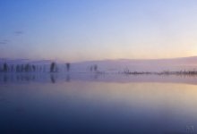 Наш пейзаж в японском стиле / Летний рассвет над Страдичским озером