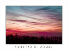 coucher du soleil / *************