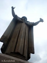 Памятник Ф. Скорине / возле национальной библиотеки.....