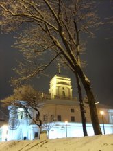 Снежань... / Вот такими вечерками порой возвращаешься домой...